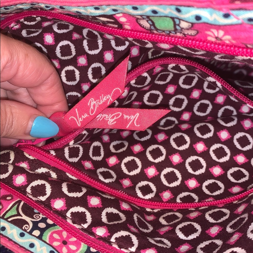 Vera Bradley rare floral shoulder/tote bag - Picture 6 of 11